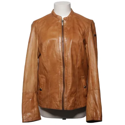 Leren jack (Bruin) van Milestone Leer