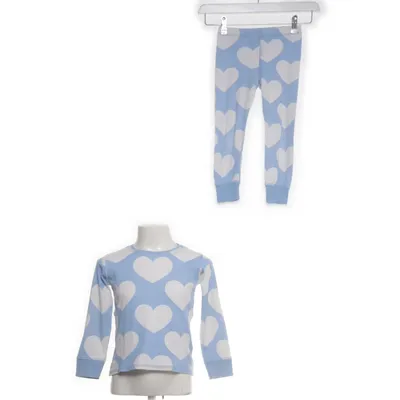 Pyjamasz (Blå, Hvid) fra Next Bomuld