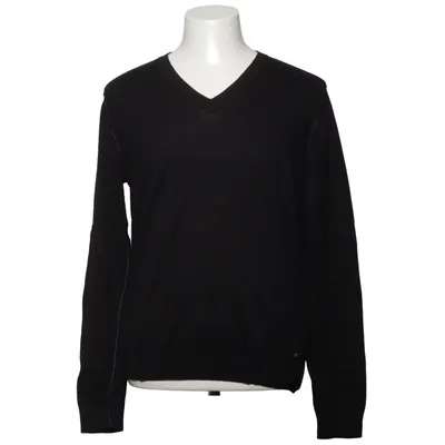 Pullover (Black) from Boss Orange Cotton, Viscose, Wool
