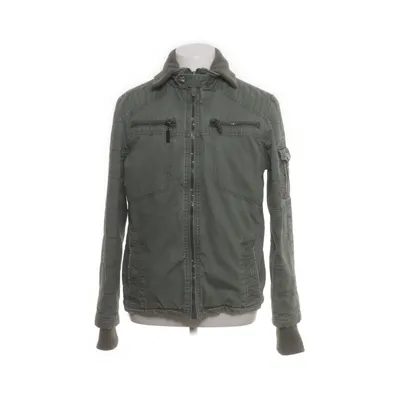 Jacket (Green) from 98-86 Cotton, Elastane, Polyester