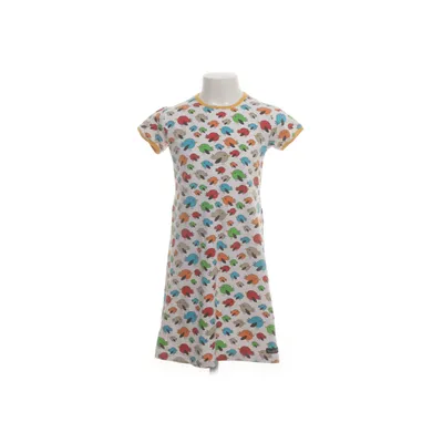 Dress (White, Multicolored) from Villervalla Cotton, Elastane