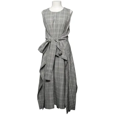 Långklänning (Grå, Vit, Svart) från Hugo Boss Elastan, Polyester, Viskos