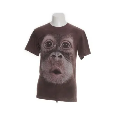 T-shirt (Bruin) van The Mountain Katoen