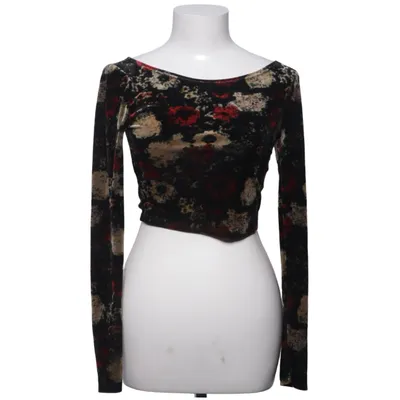 Crop top (Noir, Multicolore) de Kimchi Blue Élasthane, Polyester