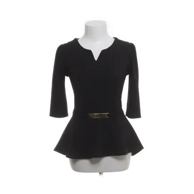 Peplumtopp (Svart) från Styled in Italy
