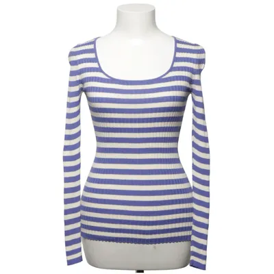 Top (Blue, White) from Armedangels Organic cotton