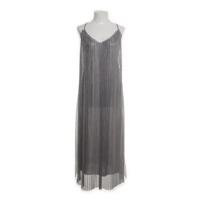 Långklänning (Grå, Silverfärgad) från Zara W&B Collection Polyester