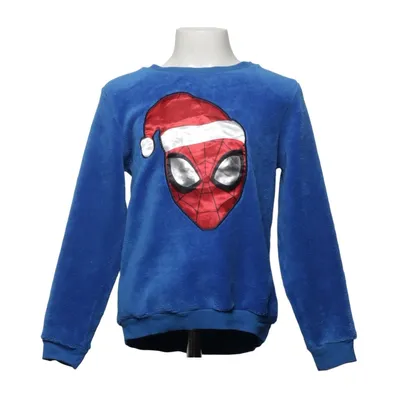Jultröja (Blå, Röd, Vit) från Marvel Spiderman Återvunnen polyester