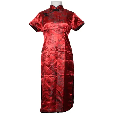 Cheongsam (Röd, Svart)
