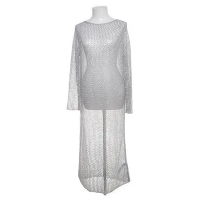 Strandklänning (Silverfärgad) från Zara Metallfiber, Polyester