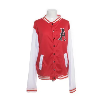 Collegejacka (Röd, Vit) från Smiffy's