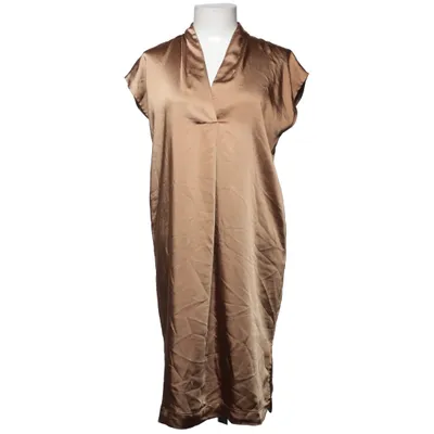 Kjole (Brun) fra One Two & Luxzuz Elastan, Polyester, Viscose