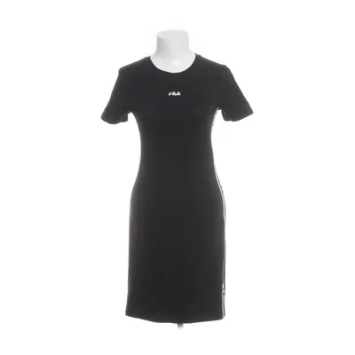 Träningsklänning (Svart, Vit) från Fila Bomull, Elastan