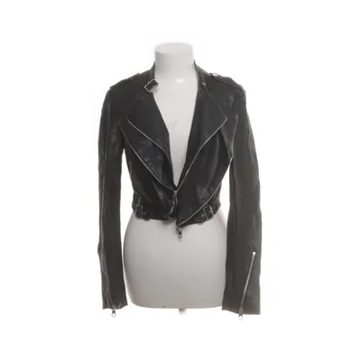 Bikerjack (Zwart) van FB Sister Polyurethaan, Viscose