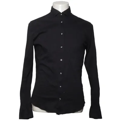 Shirt (Black) from Emilio Adani Cotton