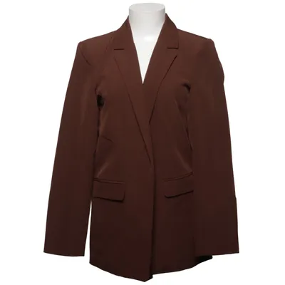 Kavaj (Brun) från Pieces Elastan, Polyester