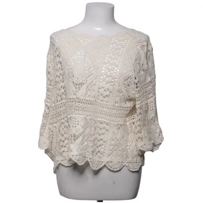 Trui (Wit) van Moni&Co Katoen, Viscose