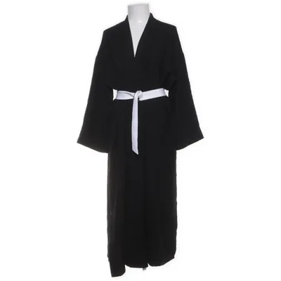 Morgenkåbe (Sort, Hvid) fra Bitte Kai Rand Elastan, Polyester, Viscose