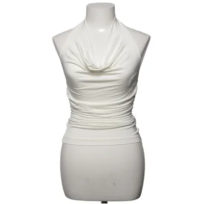 Neckholder Top (Weiß) von Reformation Acetat, Elasthan