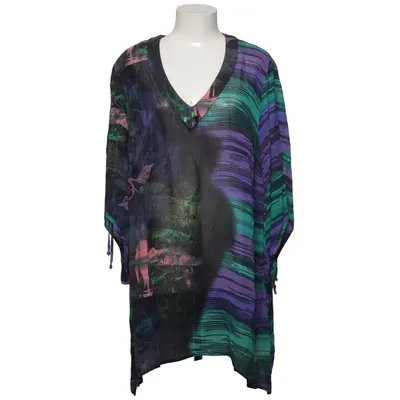 Strandjurk (Lila, Groen, Meerkleurig) van Sempre Piu by Chalou Viscose
