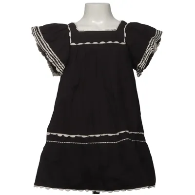 Robe (Noir, Blanc) de Zara Coton