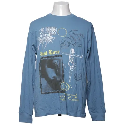 Långärmad t-shirt (Blå) från Topman Bomull