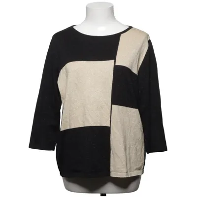 Pullover (Black, Beige) from Faber Acrylic, Cotton