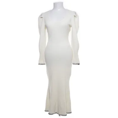 Klänning (Vit) från Adoore Akryl, Nylon, Polyester, Ull