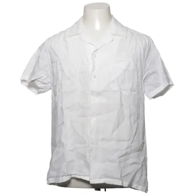 Kurzarmhemd (Weiß) von Crocker Denims Artisan Leinen