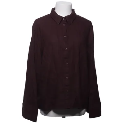Skjorte (Brun) fra Divided by H&M Linned, Viscose