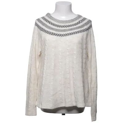 Sweater (White, Gray) from Hampton Republic Acrylic, Metallic fiber, Mohair, Polyamide, Wool
