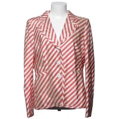 Blazer (Rød, Hvid) fra Renzo Silke