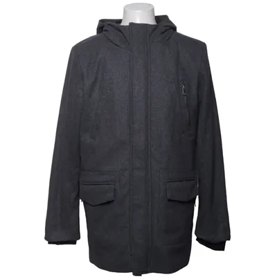 Frakke (Grå) fra J.F.K Polyester, Uld