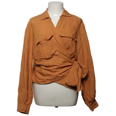 Blouse portefeuille (Marron) de Rabalder Lin, Viscose