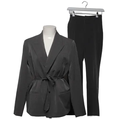 Jakkesæt (Grå) fra Sanne Alexandra Elastan, Polyester, Viscose