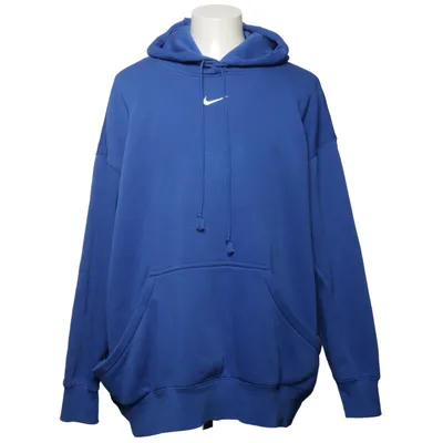 Kapuzenpullover (Blau) von Nike Baumwolle, Polyester