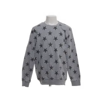 Collegetröja (Grå, Svart) från ICA I Love Eco Ekologisk bomull, Polyester, Viskos