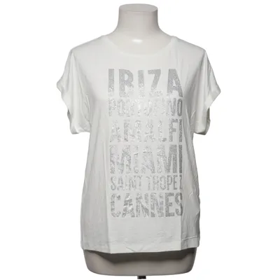 T-shirt (Vit) från Oltre Elastan, Viskos