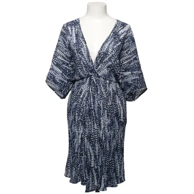 Jurk (Blauw, Wit, Meerkleurig) van Make Way Polyester
