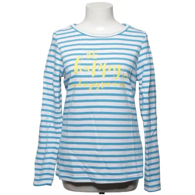 Långärmad t-shirt (Blå, Vit, Gul) från Up2Fashion Bomull, Polyester