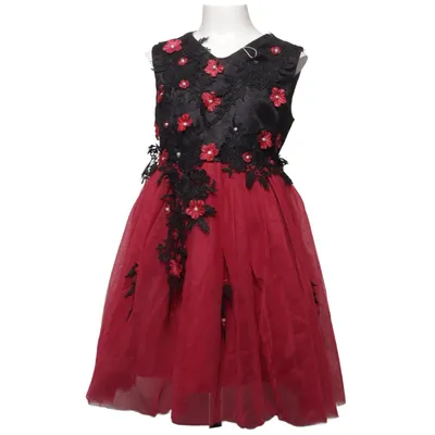 Brudnäbbsklänning (Röd, Svart)