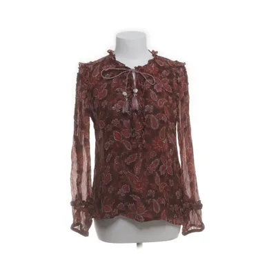 Bluse (Brun, Rød, Flerfarvet) fra MOLIIN Polyester, Viscose