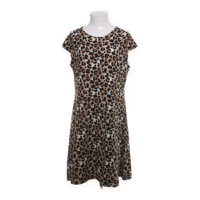 Jurk (Beige, Zwart, Bruin) van Miss Molly Elastaan, Polyester