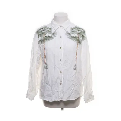 Skjorta (Vit, Grön) från Musy Muse Bomull, Linne