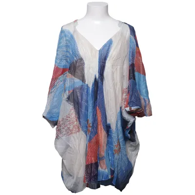 Robe (Bleu, Rouge, Multicolore) de Diane von Furstenberg Élasthane, Polyamide, Polyester, Soie