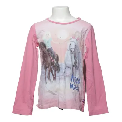 Long sleeve T-shirt (Pink, Multicolored) from Miss Melody Cotton