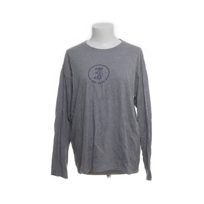 Långärmad t-shirt (Grå, Blå) från Sol.s Bomull, Viskos