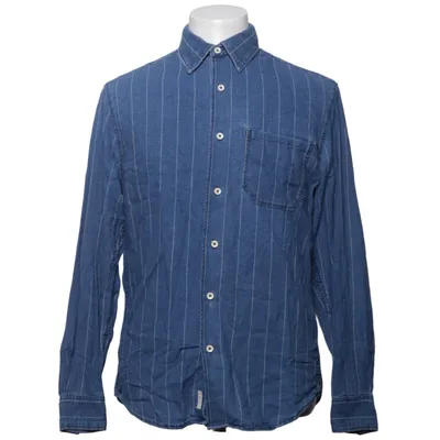 Denim shirt (Blue) from Mango Man