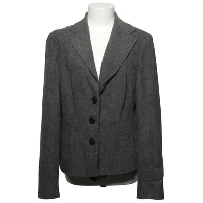 Blazer (Gris) de Kaliko Élasthane, Polyester, Viscose, Laine