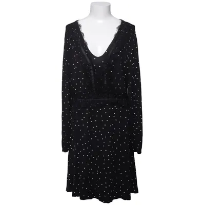 Kjole (Sort, Hvid) fra Induyco Elastan, Viscose